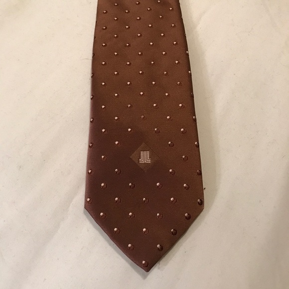LANVIN Embroidered Tie - Picture 1 of 2